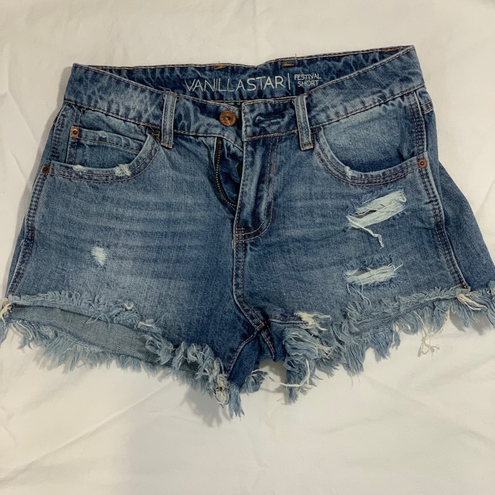 Vanilla Star Jean Shorts